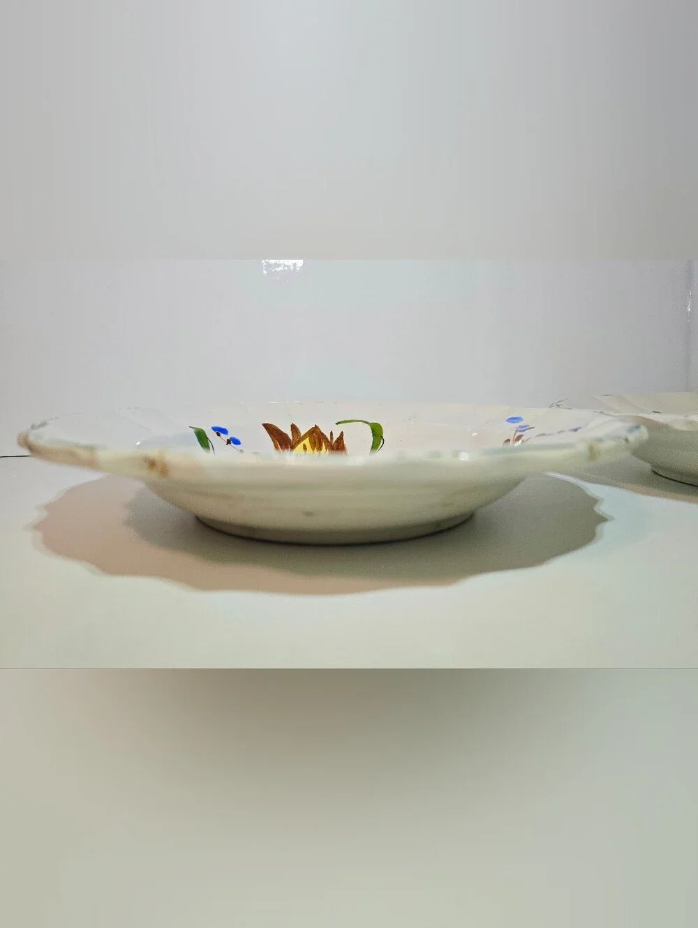 Italian Renaissance Revival Nove Rose Bowl 9.5